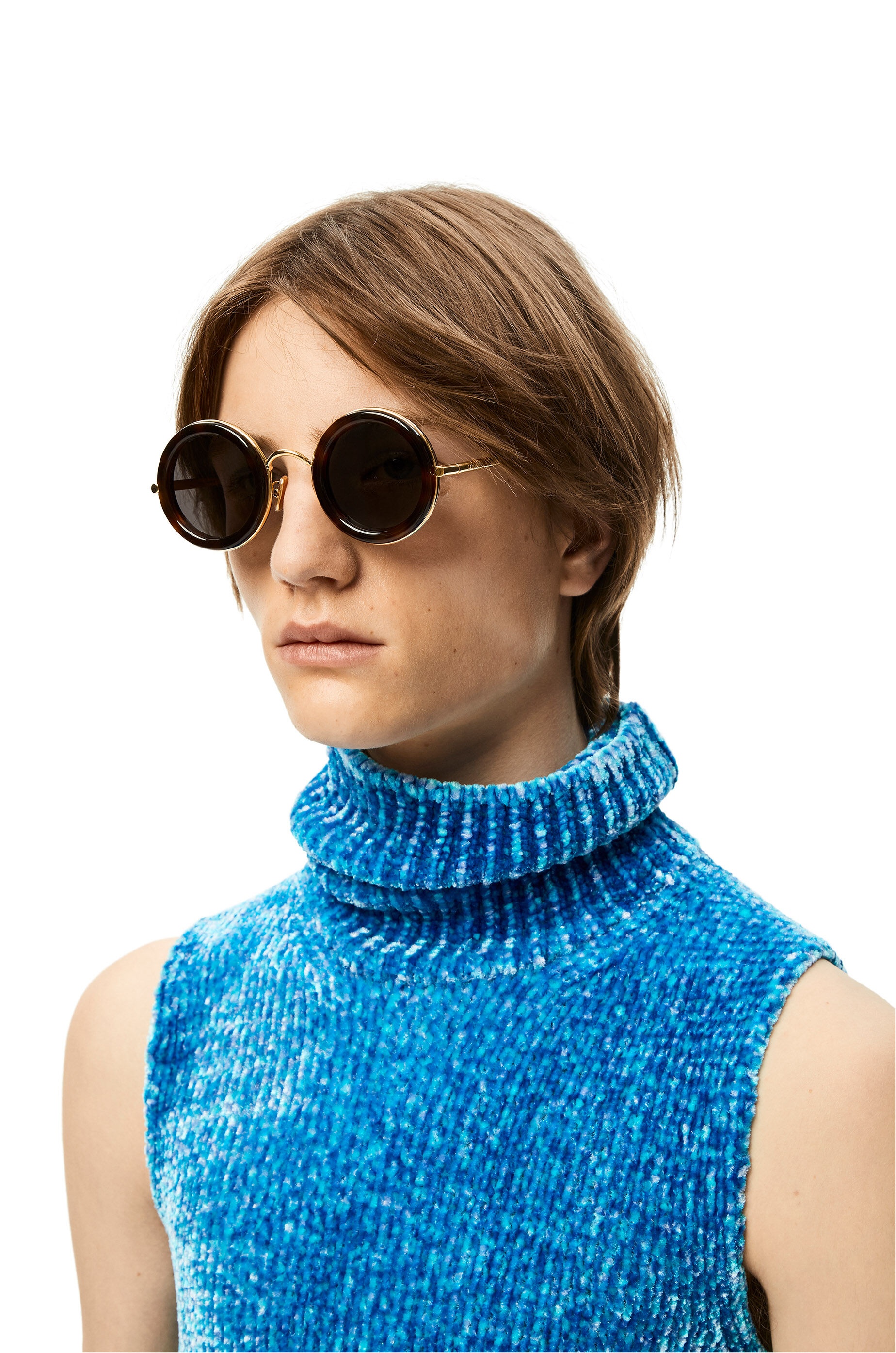 Round sunglasses in acetate - 2