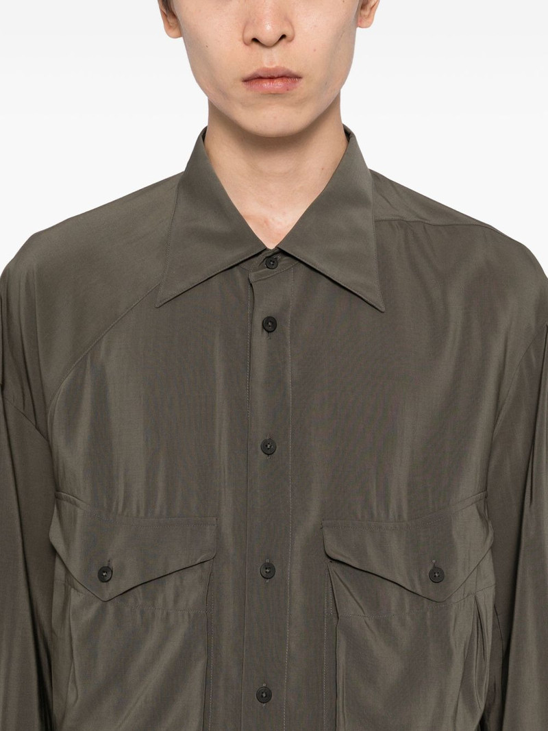 curved-hem shirt 5