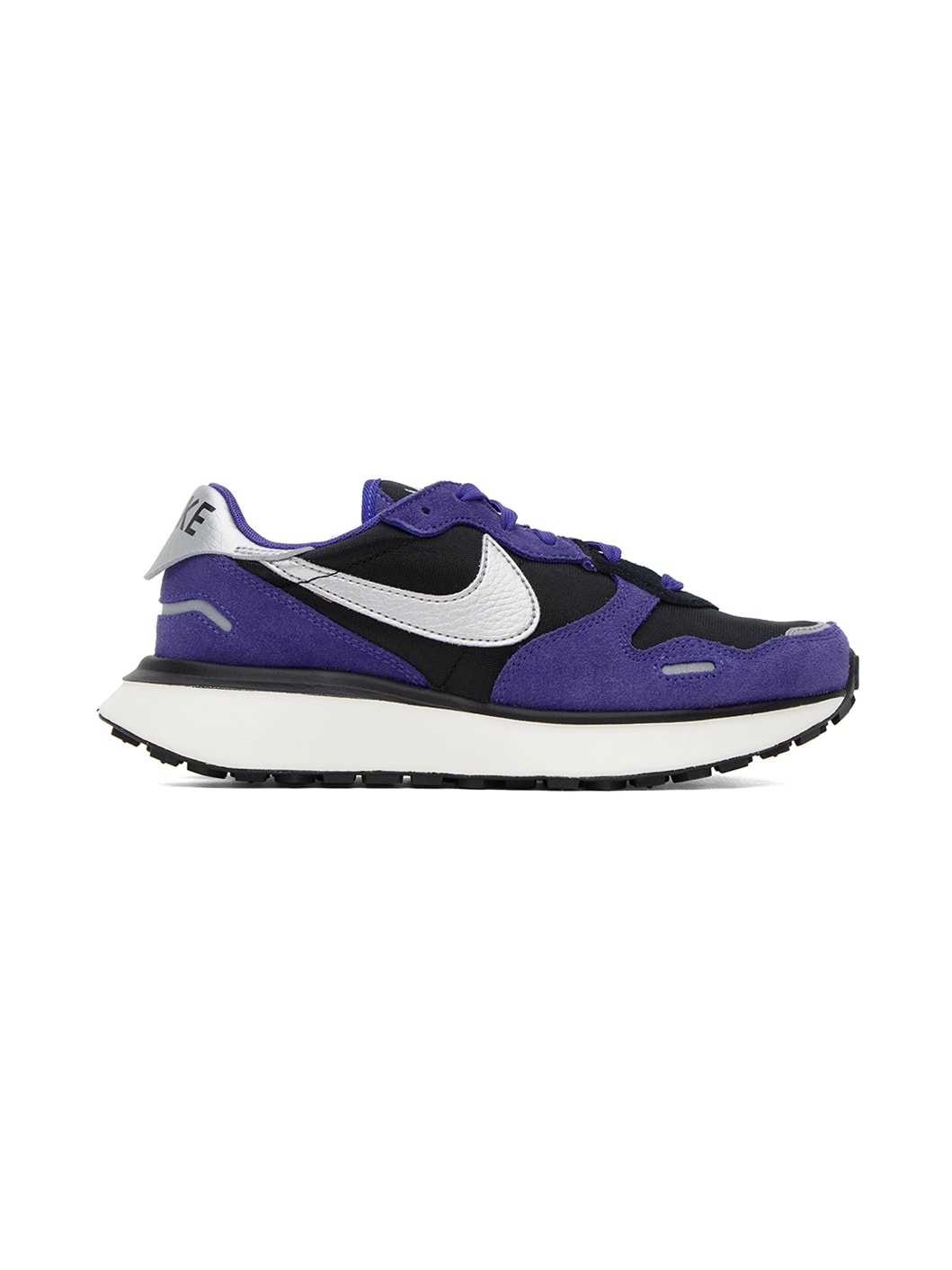 Purple & Black Phoenix Waffle Sneakers - 1