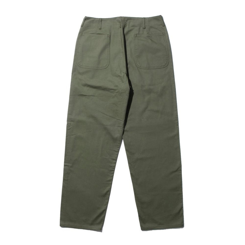The Real McCoys The Real McCoy's N-3 Utility Trousers (Model 220) Olive outlook