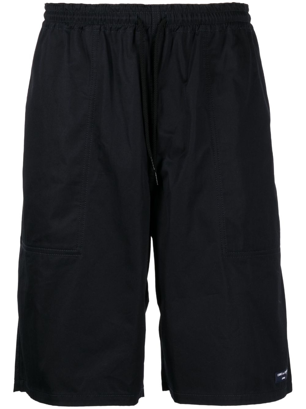 logo-patch track shorts - 1