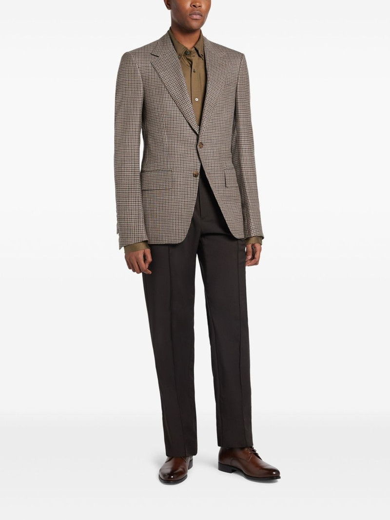 TOM FORD checked blazer outlook