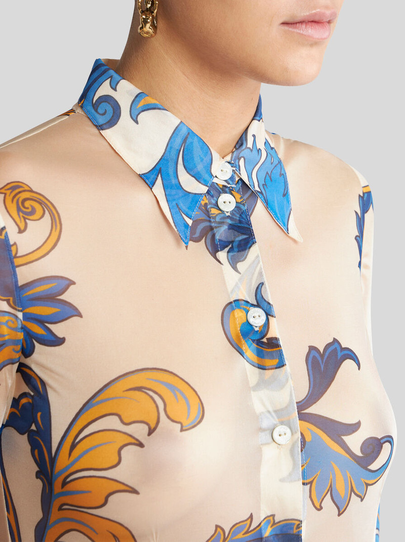 Etro SHIRT DRESS WITH FLORAL PRINT outlook