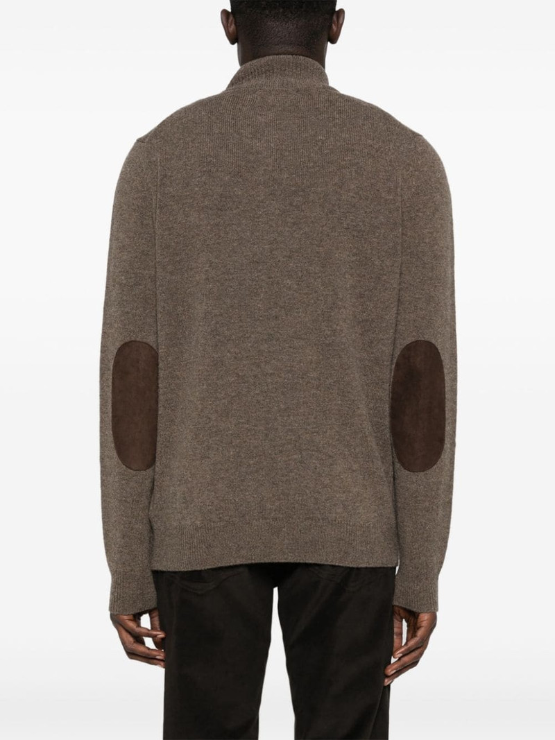 logo-patch sweater 4