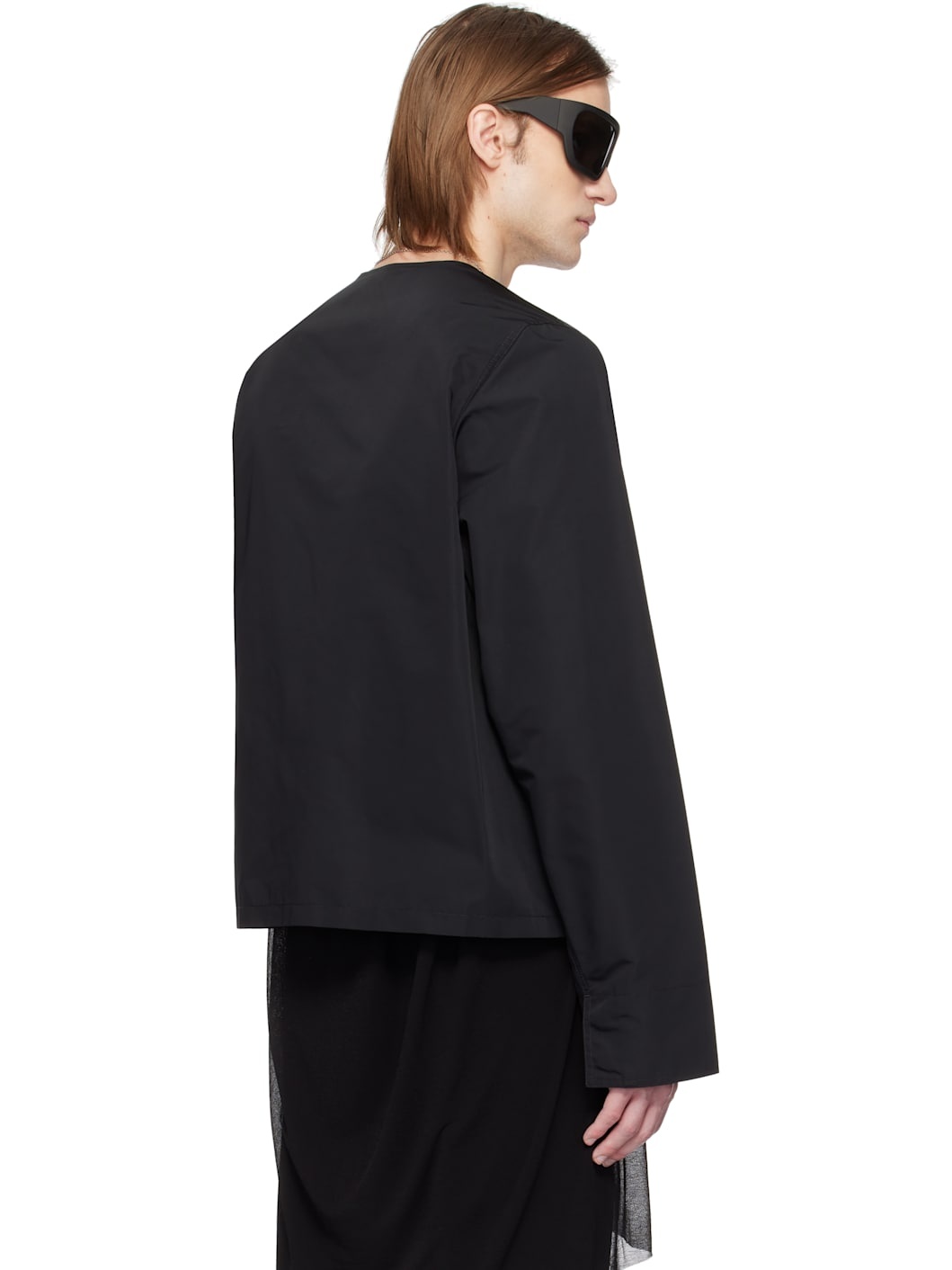 Black Hollywood V Safety Jacket - 3