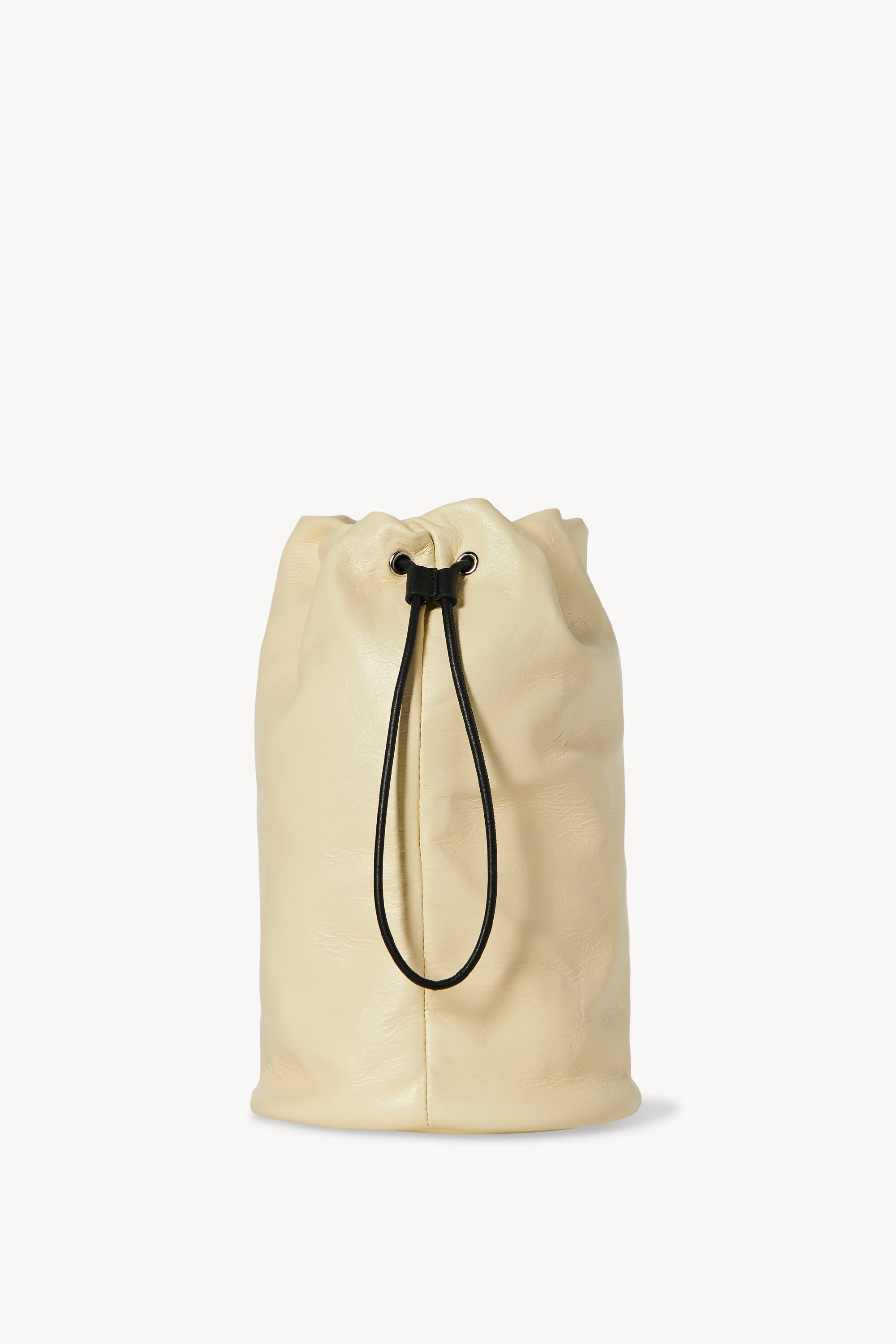 The Row Sporty Leather Pouch in Natural | Lyst