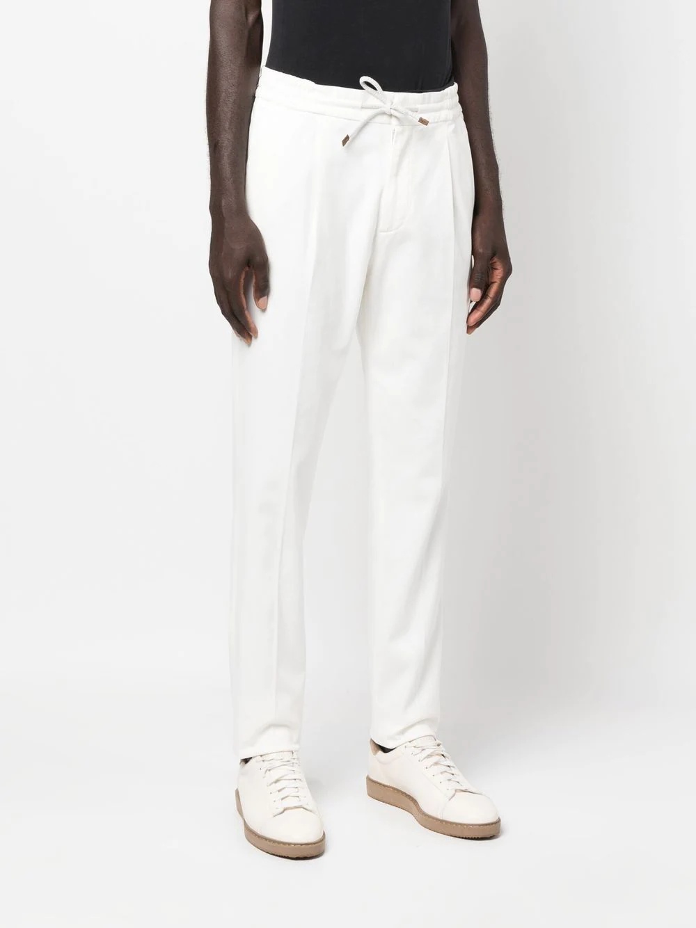 drawstring-waist trousers - 3