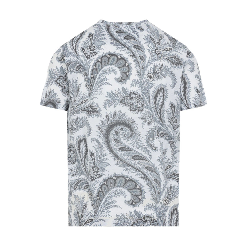 Etro Grey T-Shirts & Vests - T-Shirts Men - 3