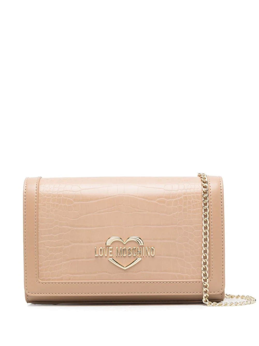 logo-plaque cross-body bag - 1