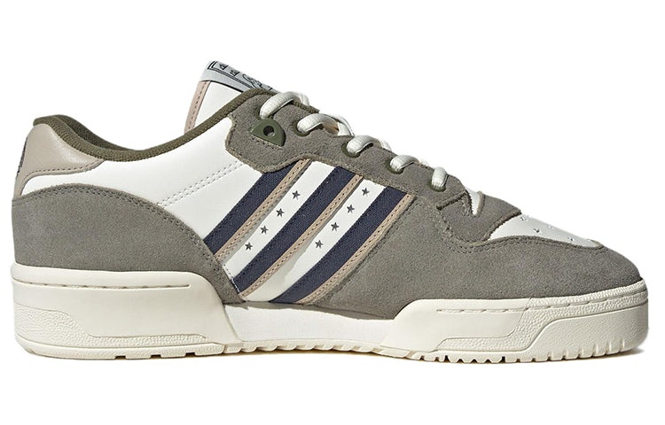 【adidas】Originals Rivalry Low trainers Gray adidas adidas Originals Rivalry Low Shoes 'Core White Grey
