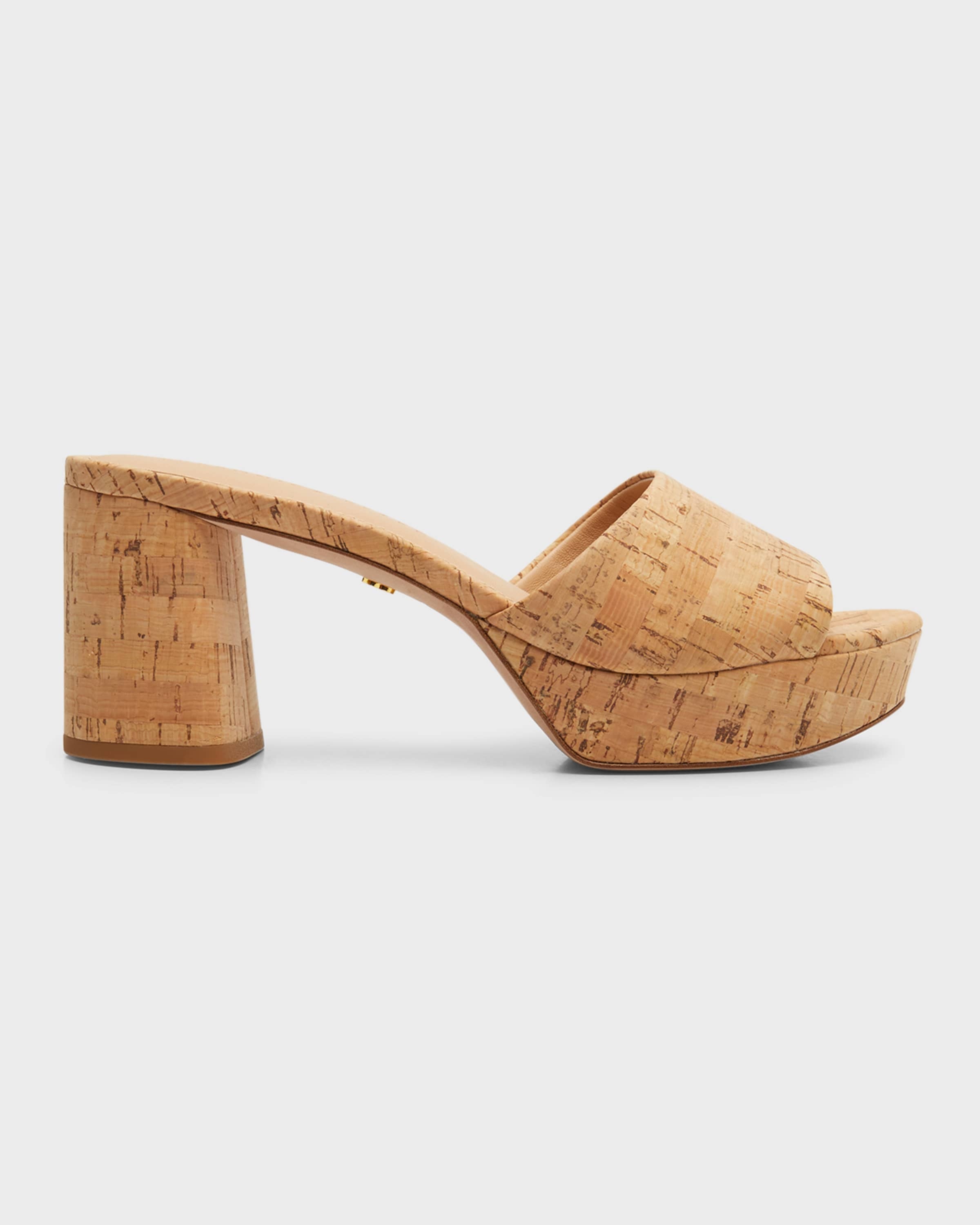 Daliplatlow Cork Mule Sandals - 1