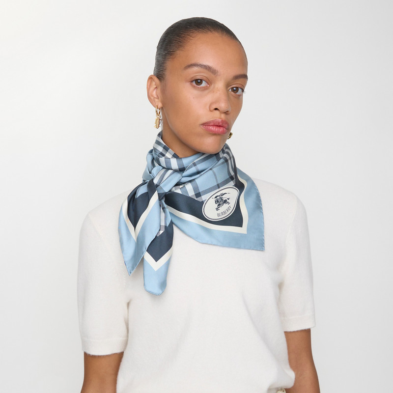 Burberry Check Silk Scarf outlook