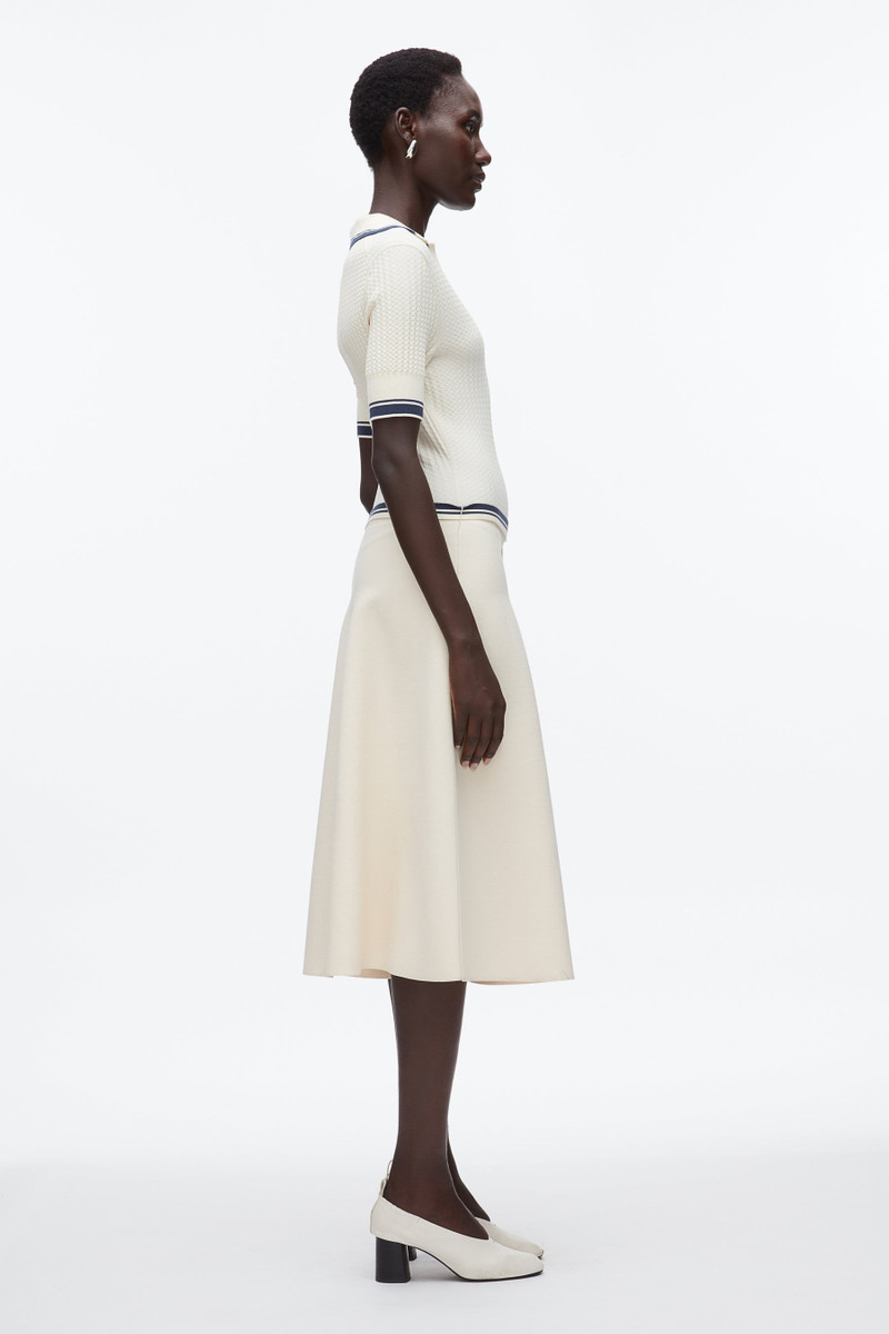 Textured Rib Polo Midi Dress 3