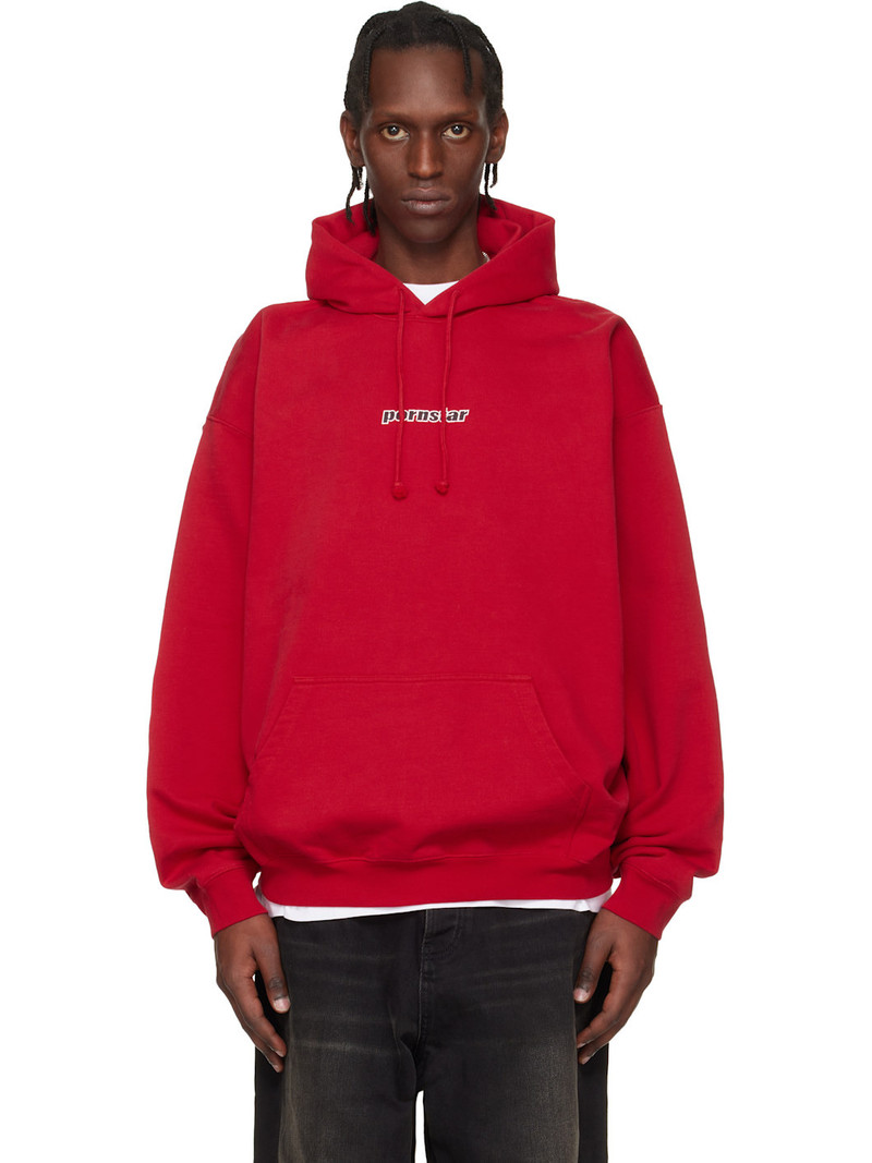 Red 'Pornstar' Hoodie 1