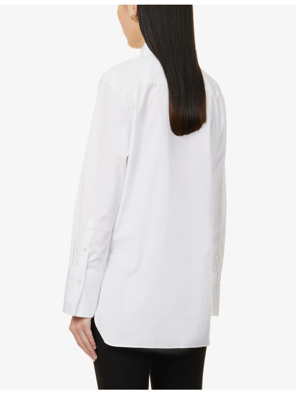 Regular-fit poplin cotton shirt - 4