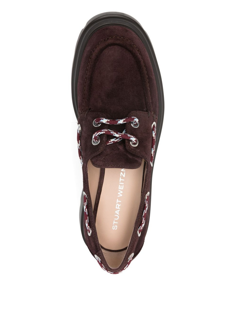 50mm lace-up platform loafers 4