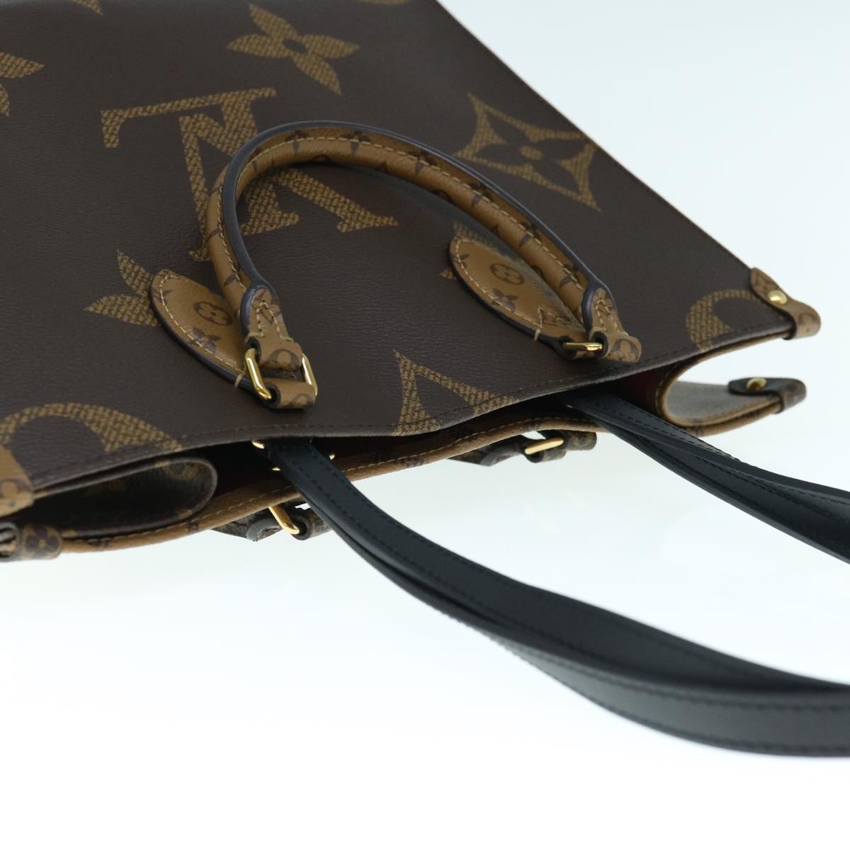 LOUIS VUITTON Monogram Reverse Giant On The Go MM Tote Bag M45321 - 5