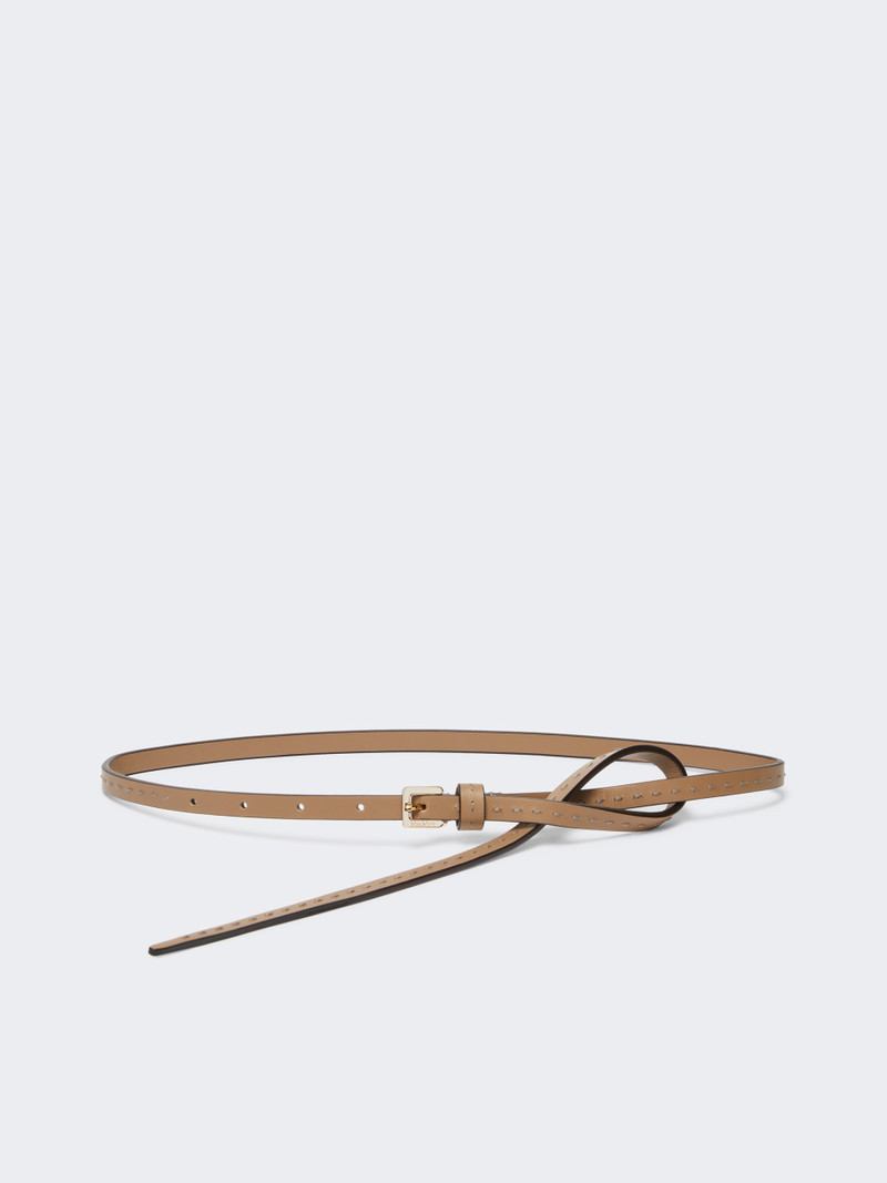 MINIBELT10 Natural leather belt 1