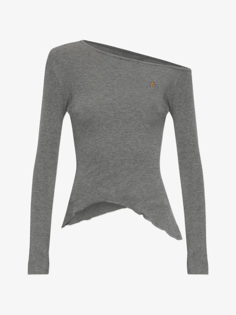 Orb-embroidered long-sleeve T-shirt - 1