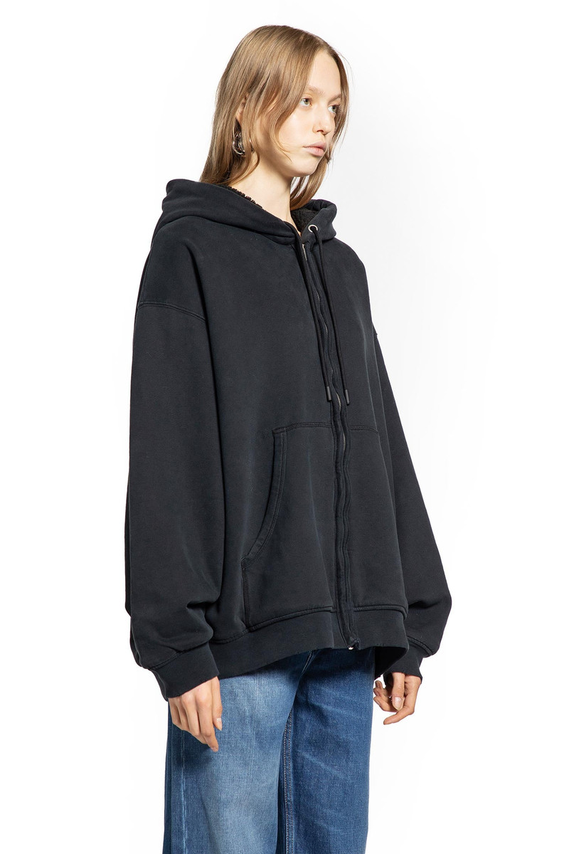 Acne Studios Acne Studios Woman Black Sweatshirts outlook