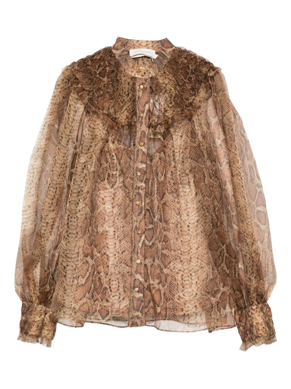 Zimmermann Shirts Brown - 1