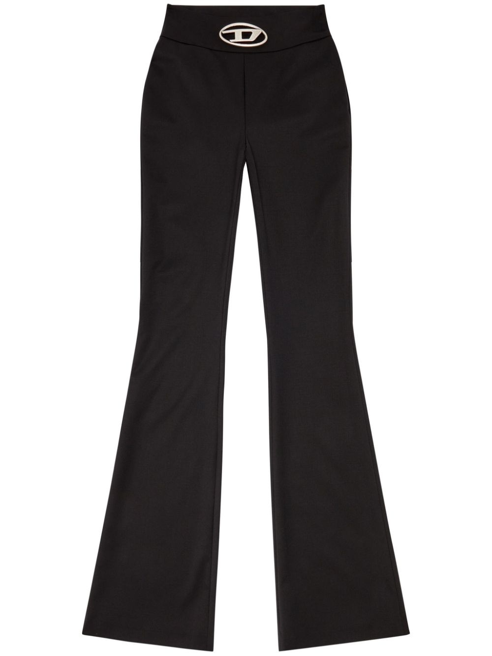 Wool blend trousers - 1