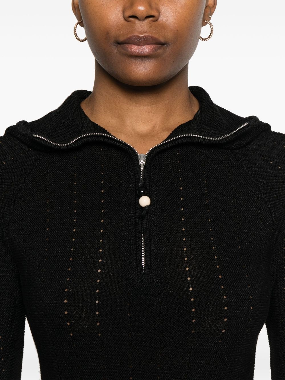 zipped sweater - 5