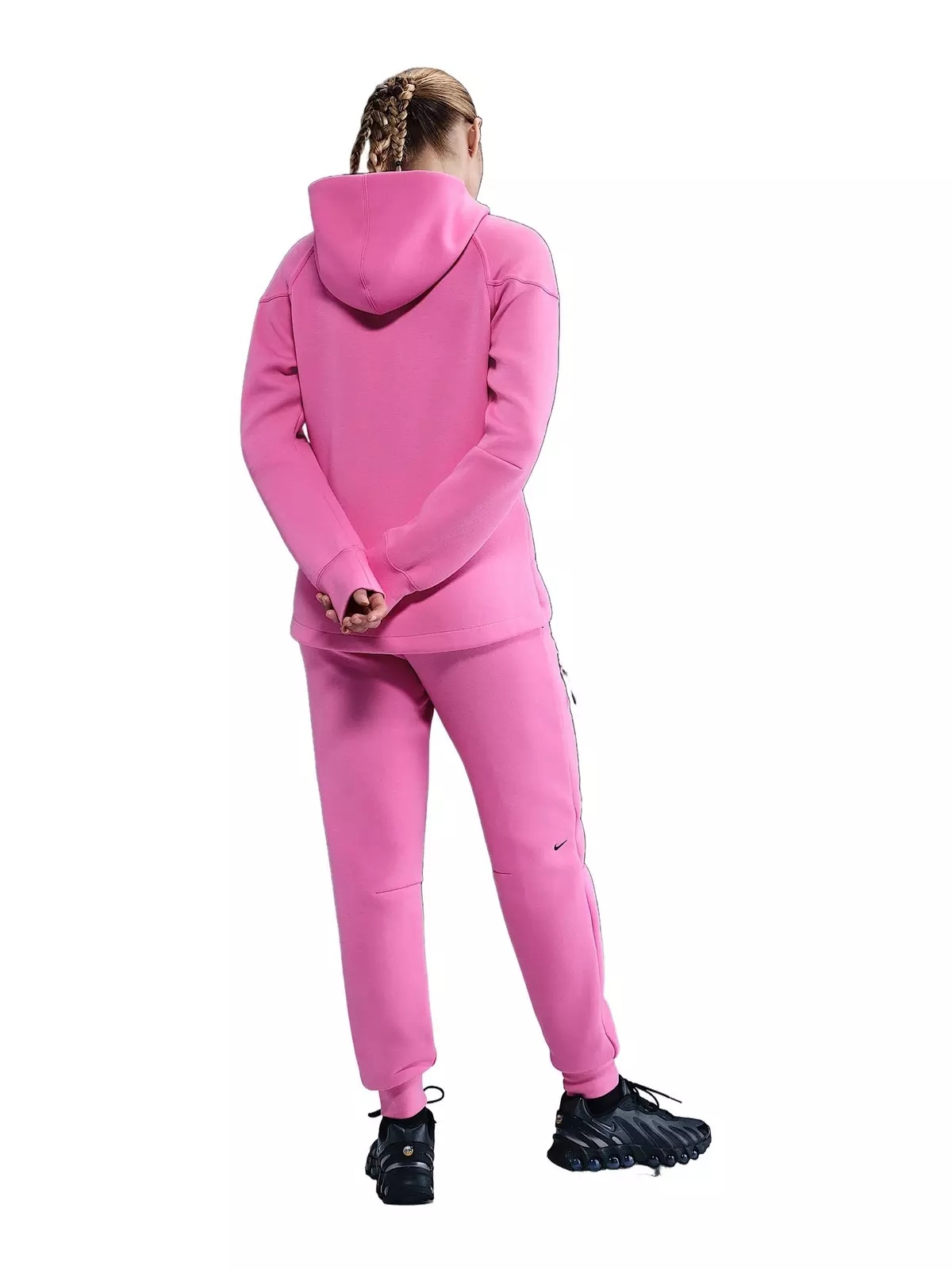 Women's Sportswear Tech Fleece Windrunner Full-Zip Jacket -Pink/Black - 5