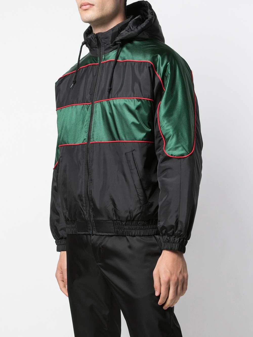 Sports Piping Puffy Jacket - 3