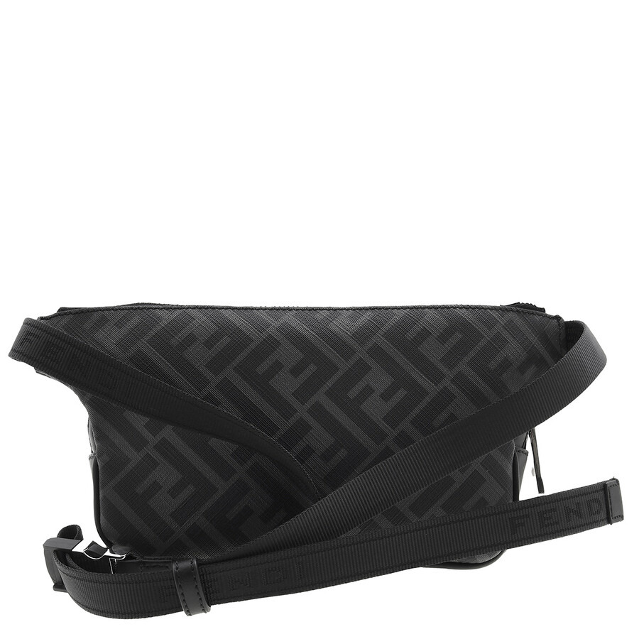 Fendi Diagonal FF Logo Compact Belt Bag - 4