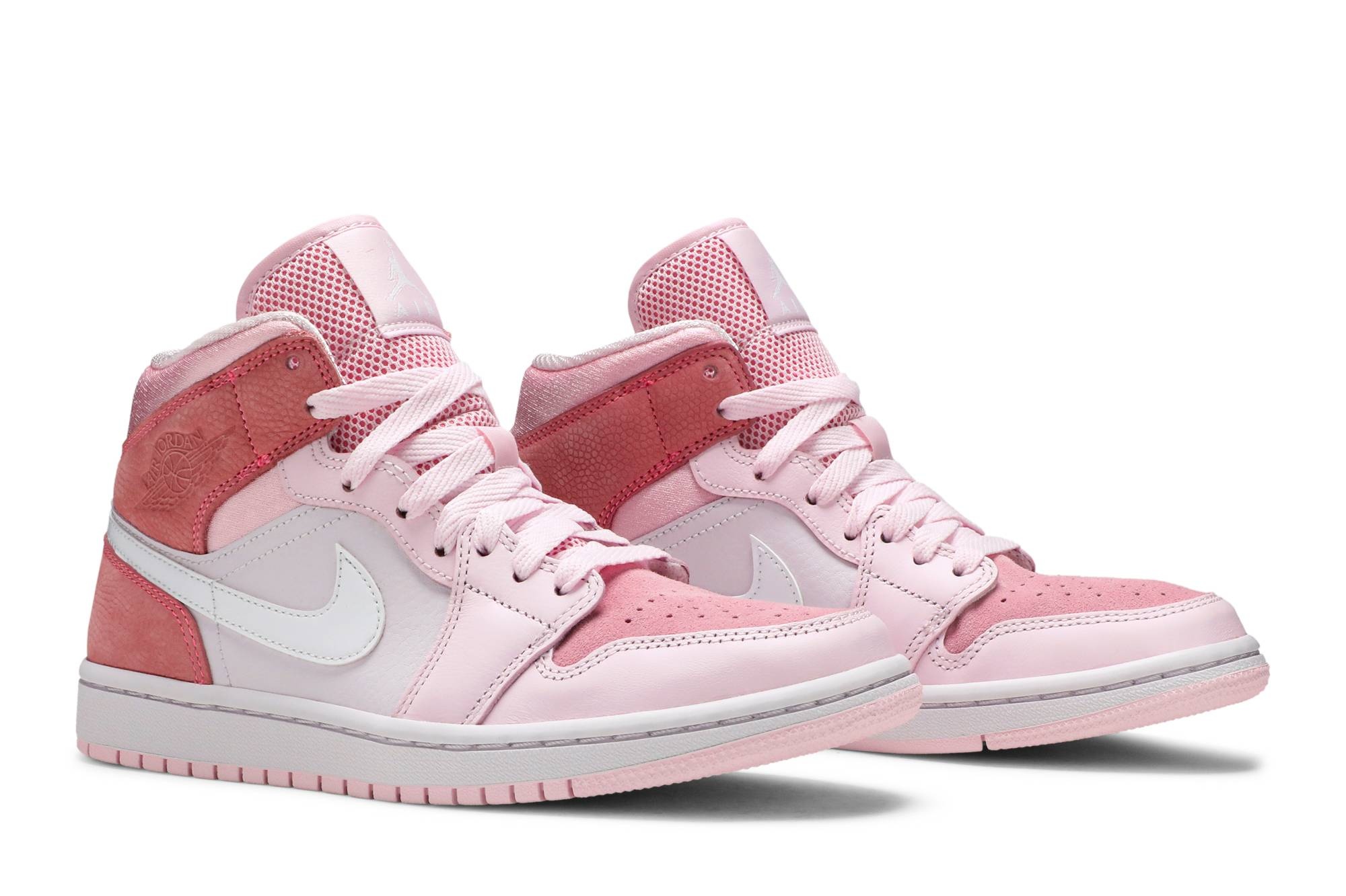 Wmns Air Jordan 1 Mid 'Digital Pink' - 8