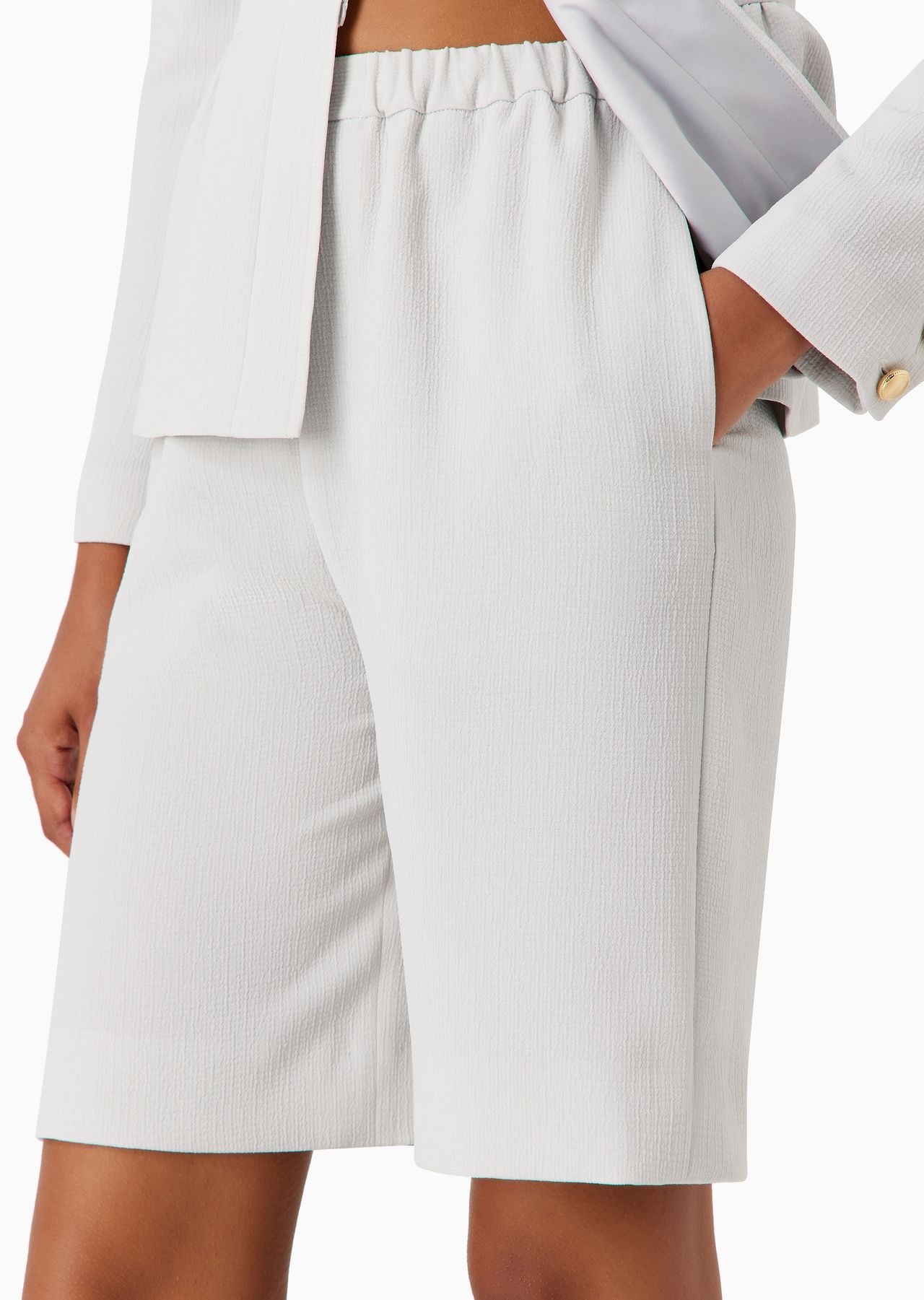 Technical seersucker trousers - 5