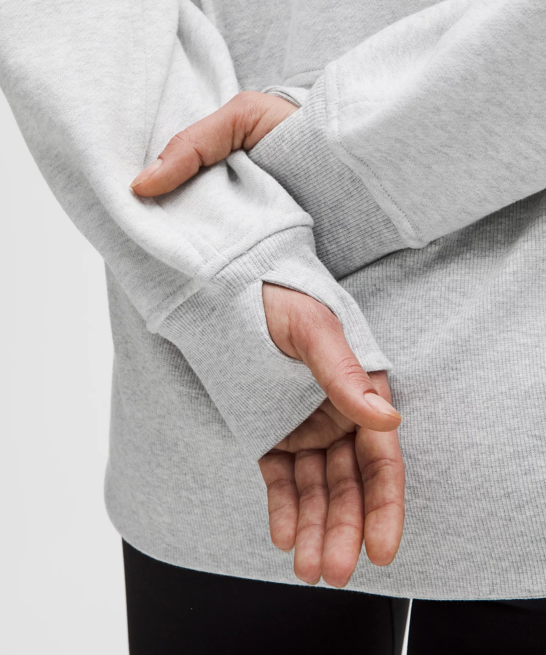 Scuba Oversized Half-Zip Hoodie *Long - 6