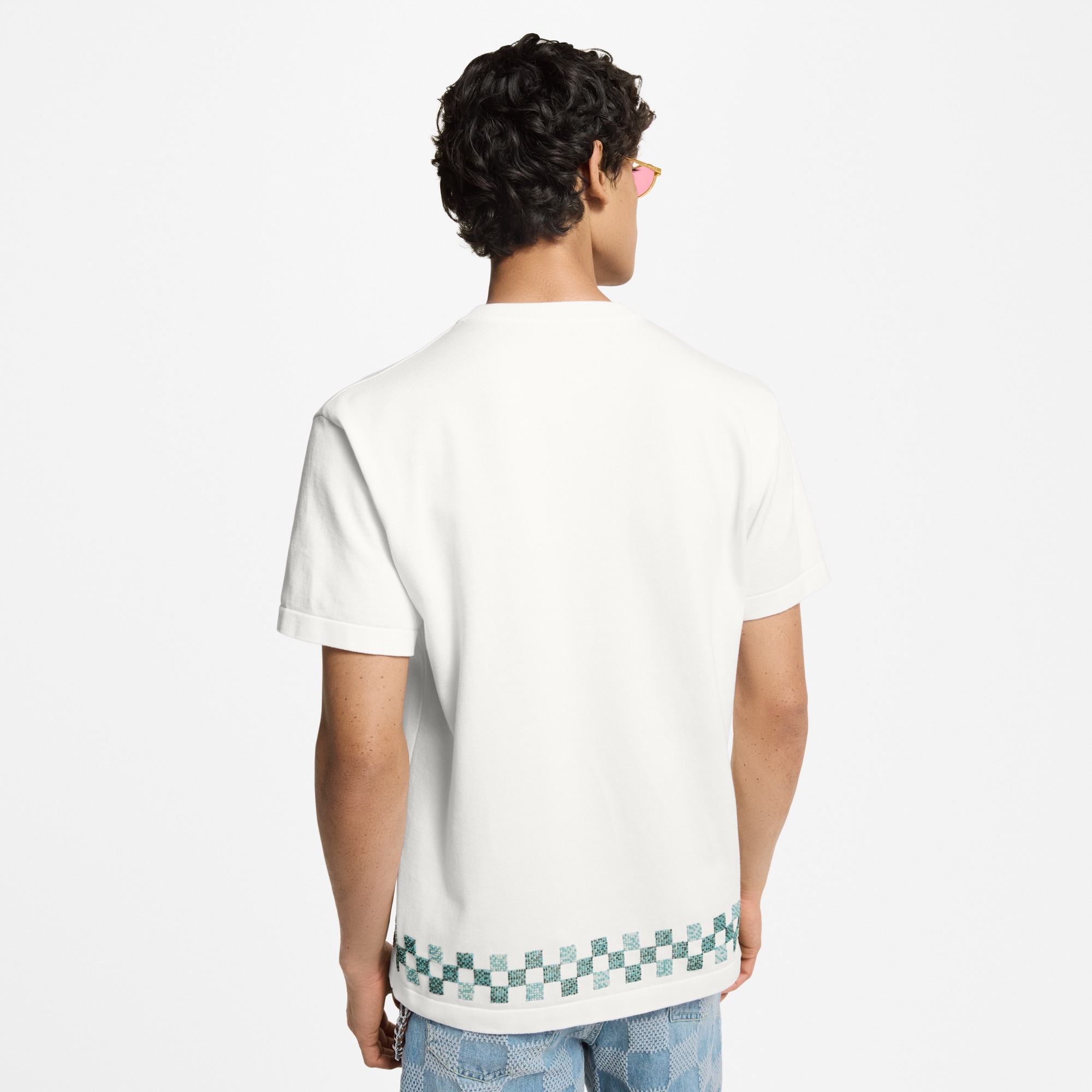 Embellished Short-Sleeved Crewneck - 5