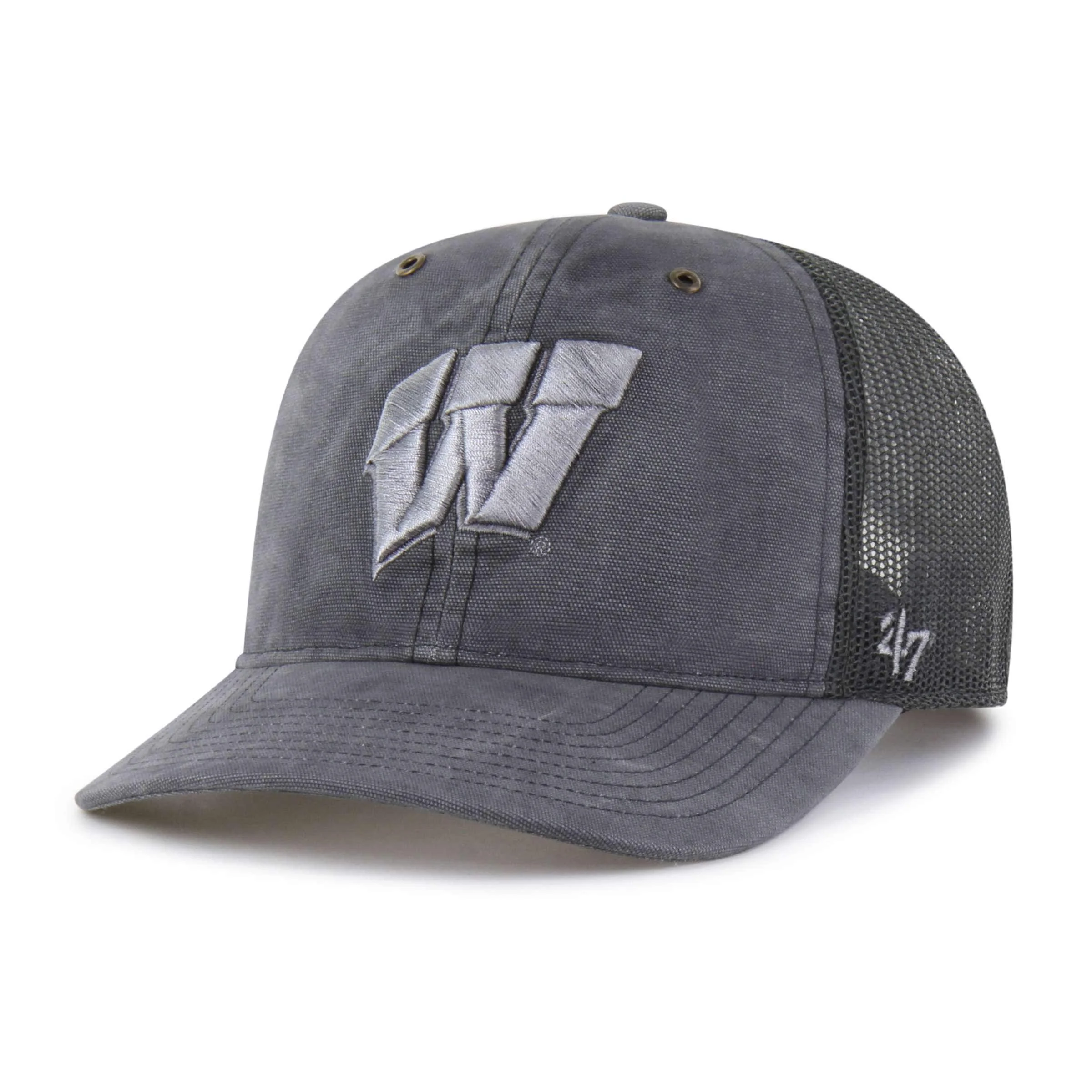 Wisconsin Badgers '47 Dyed Trucker Relaxed Fit - 1