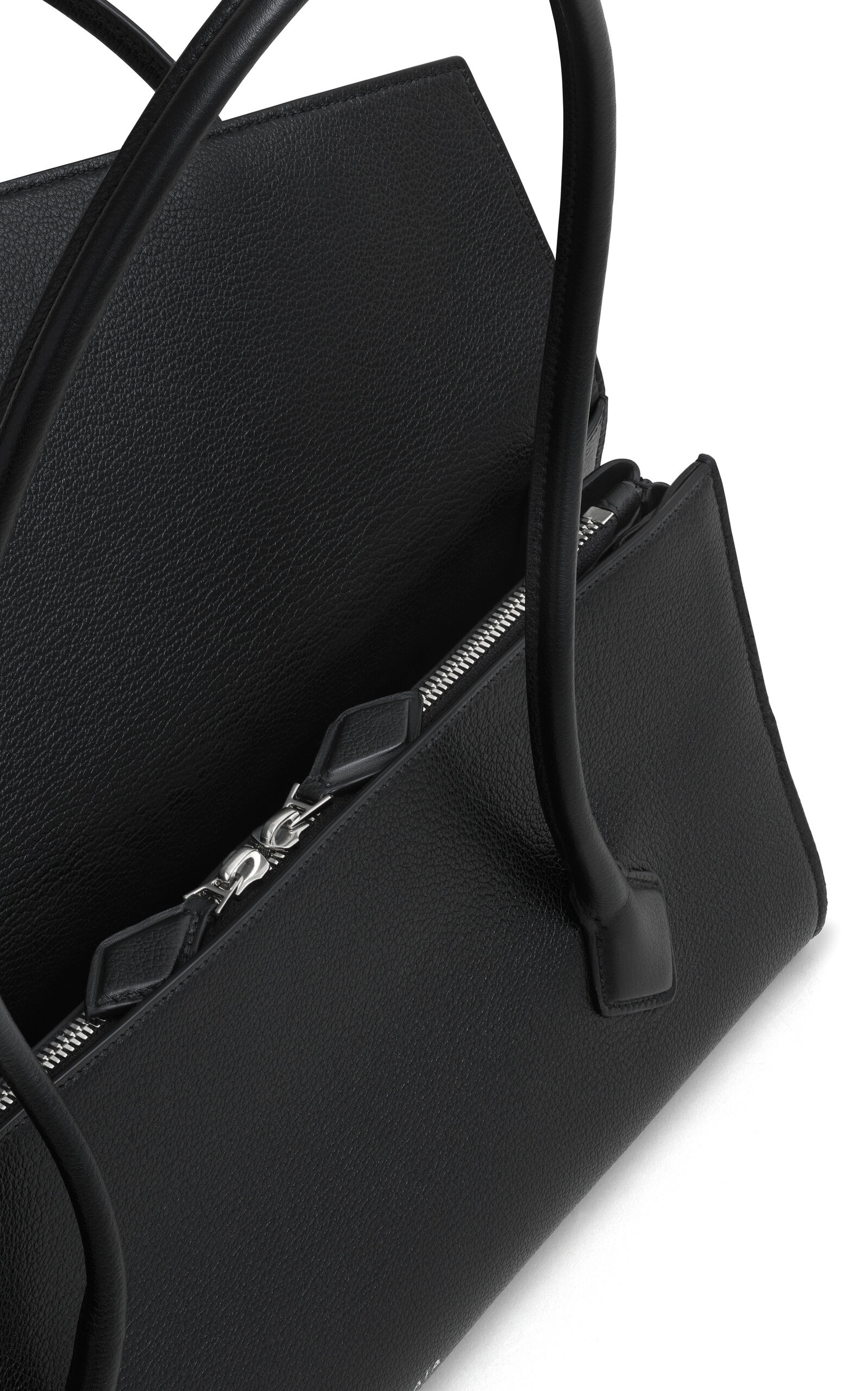 Le Teckel Leather Flap Bag black - 4
