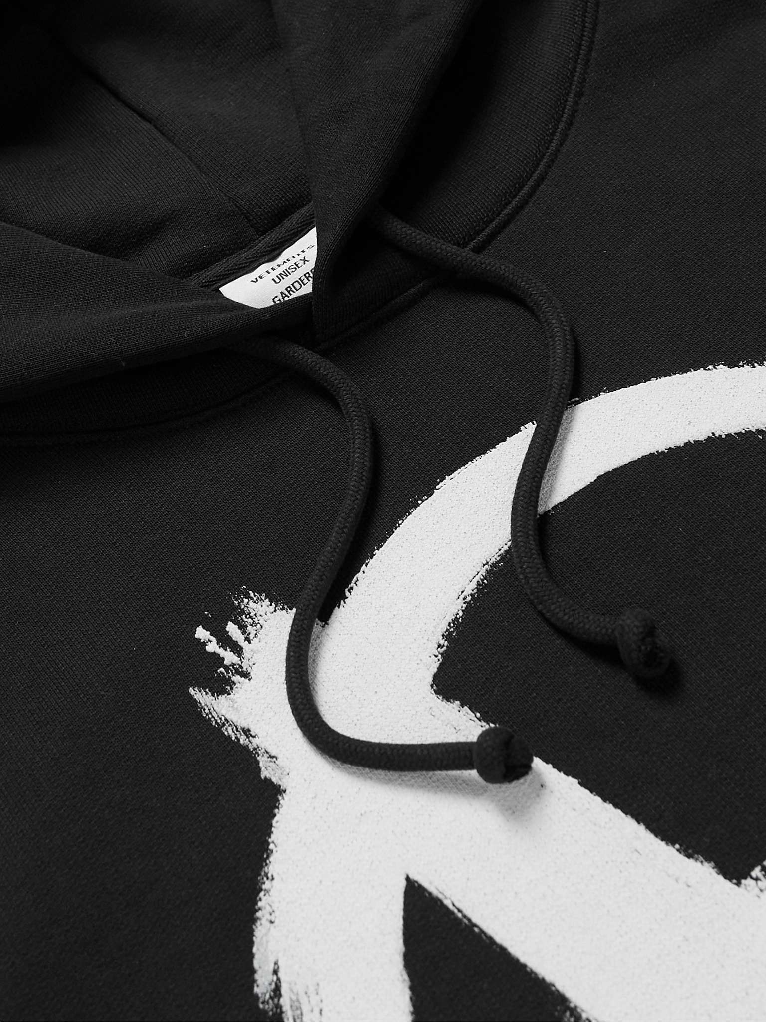 Logo-Print Cotton-Blend Jersey Hoodie - 5