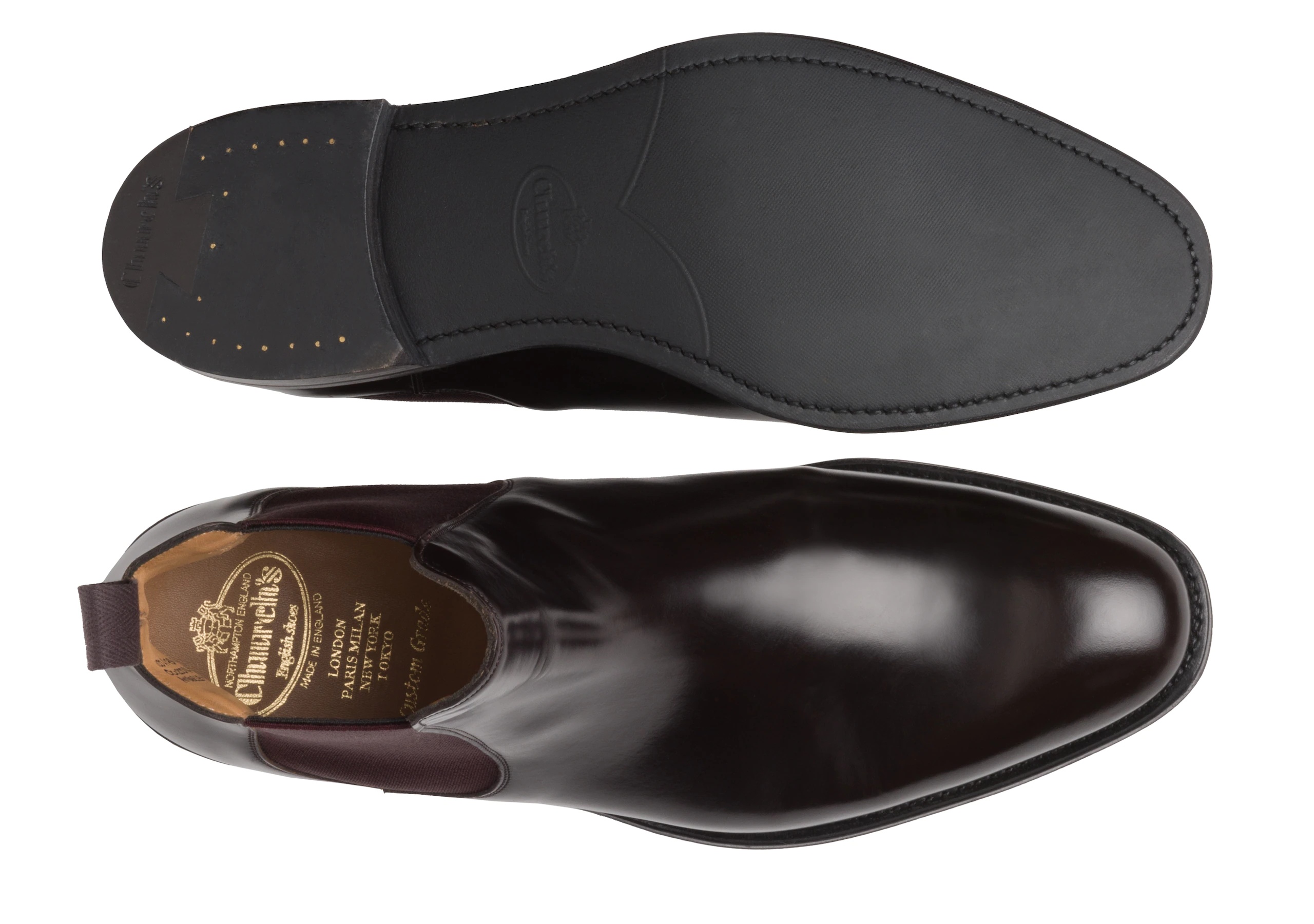 Amberley ^ r
Polished Binder Chelsea Boot Light ebony/burgundy - 3