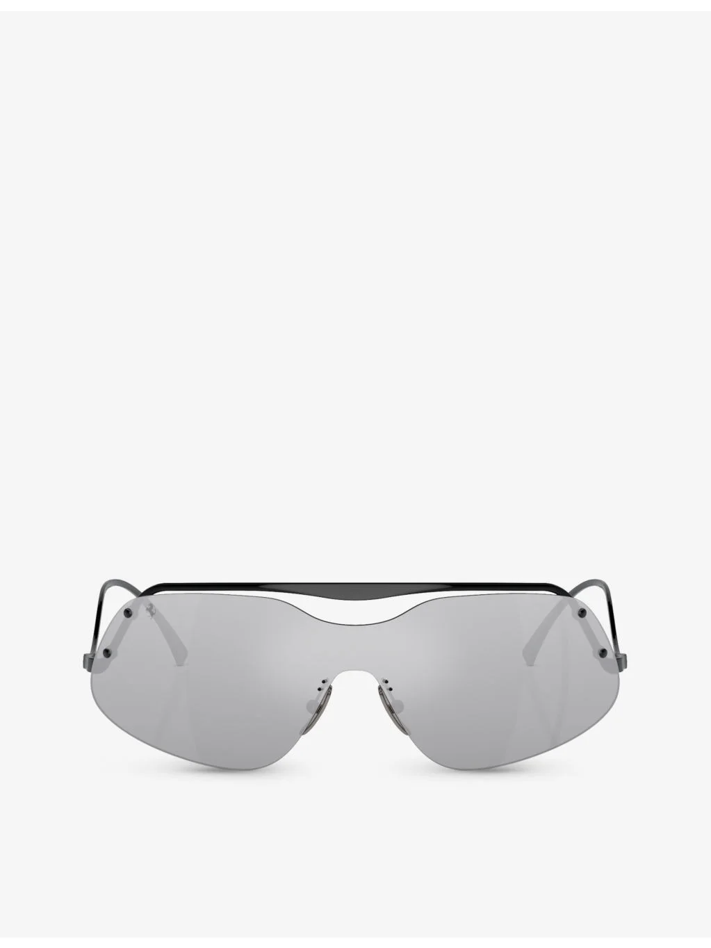 FH1007 rectangle-frame metal sunglasses - 1