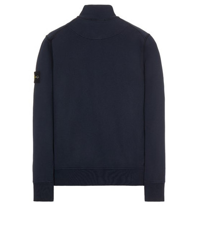 Stone Island 64351 GARMENT-DYED_COTTON FLEECE  BLUE outlook