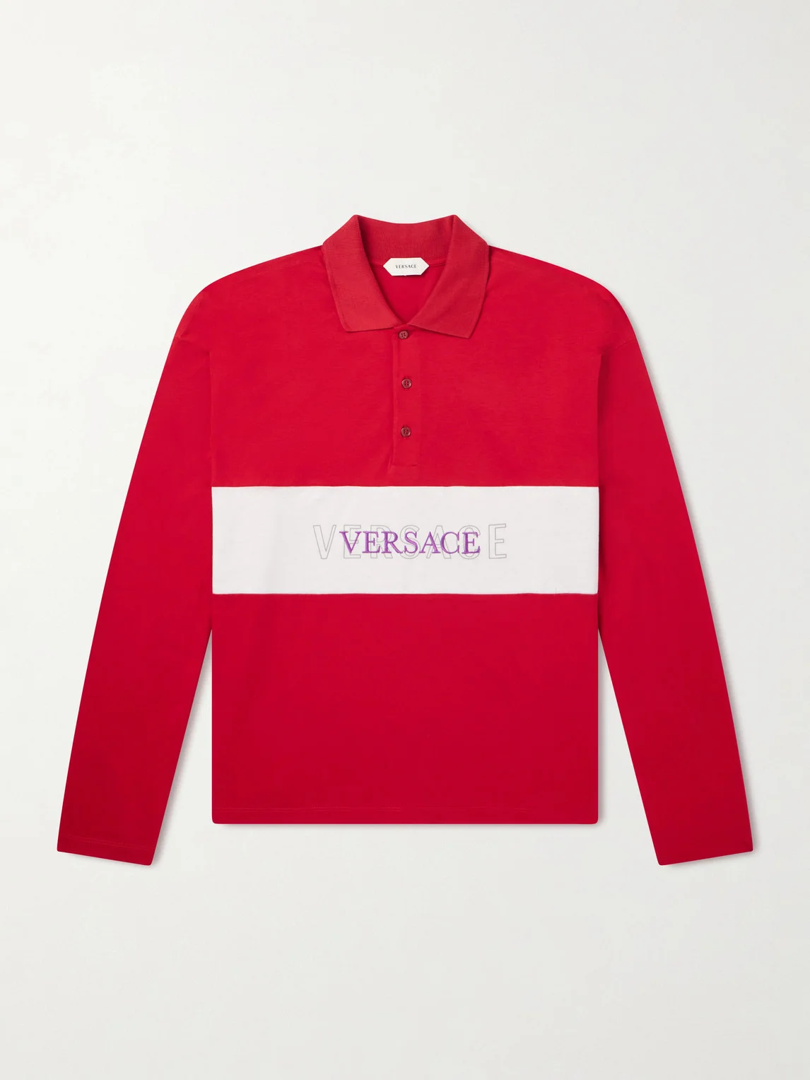 Polo Cotton Logo Embroidery Shirt - 1