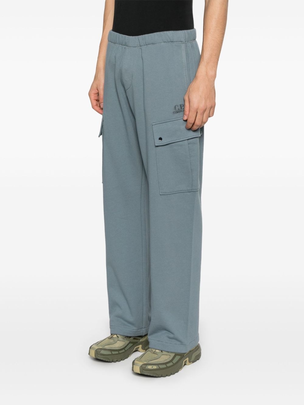 logo-embroidered sweatpants - 3