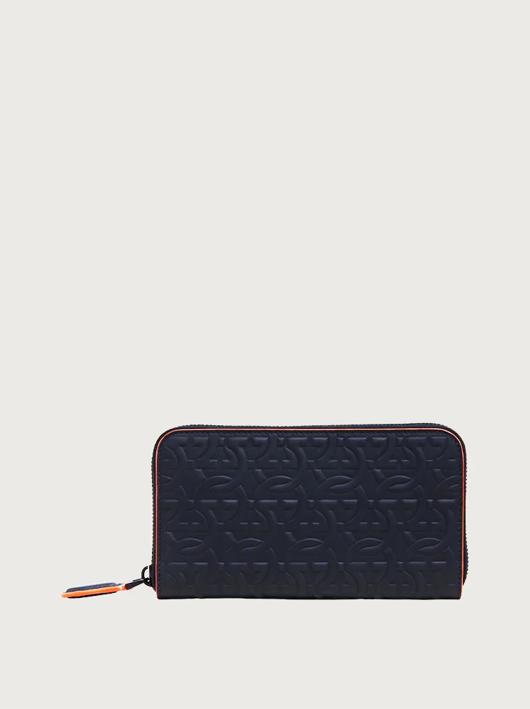 ZIP AROUND GANCINI WALLET - 1