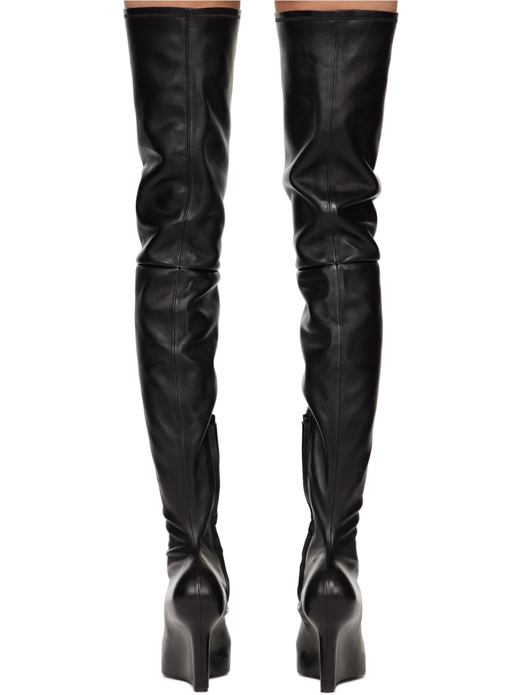 Black Pointed Boots - 2