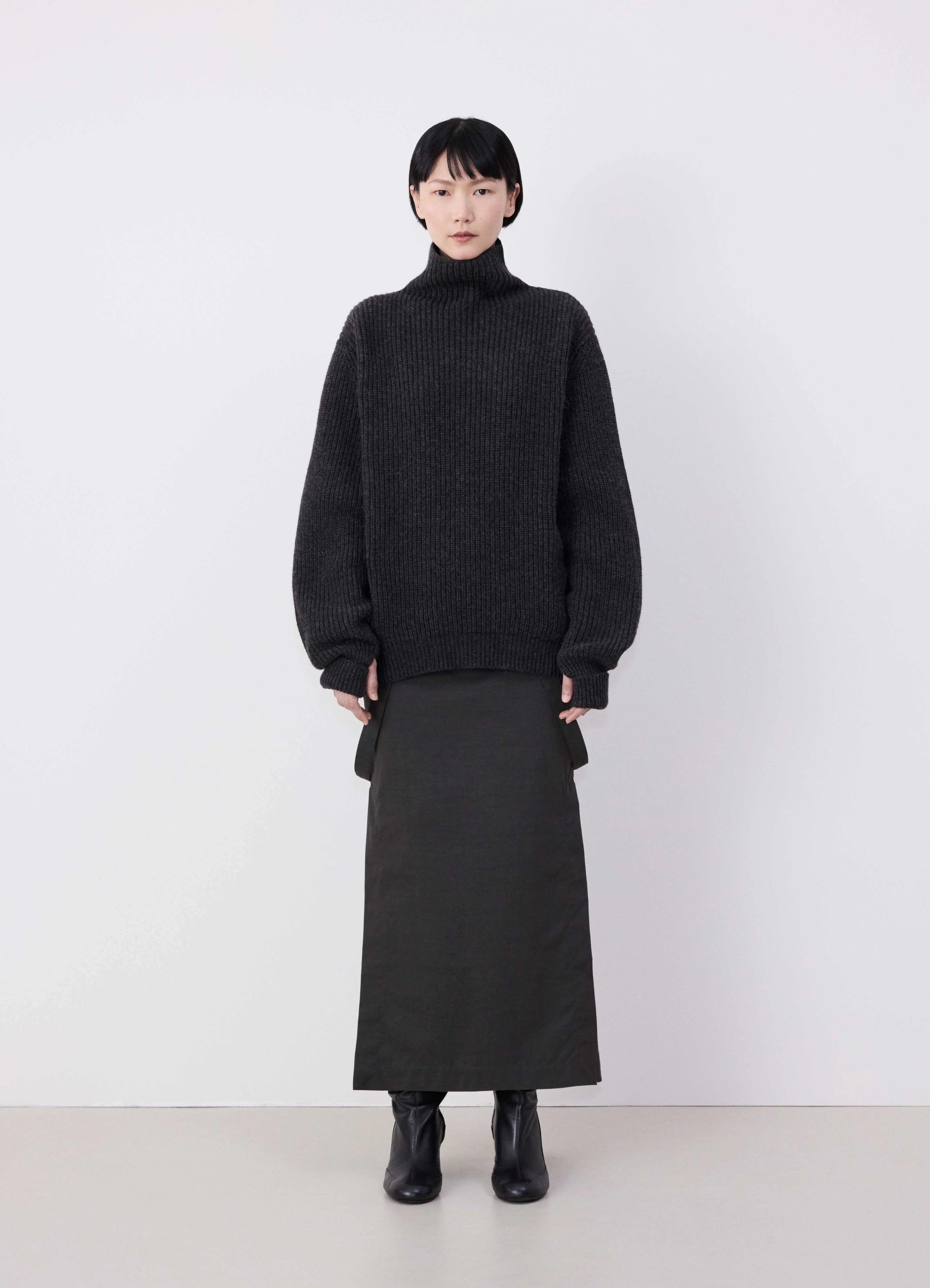 HIGH NECK JUMPER - 3