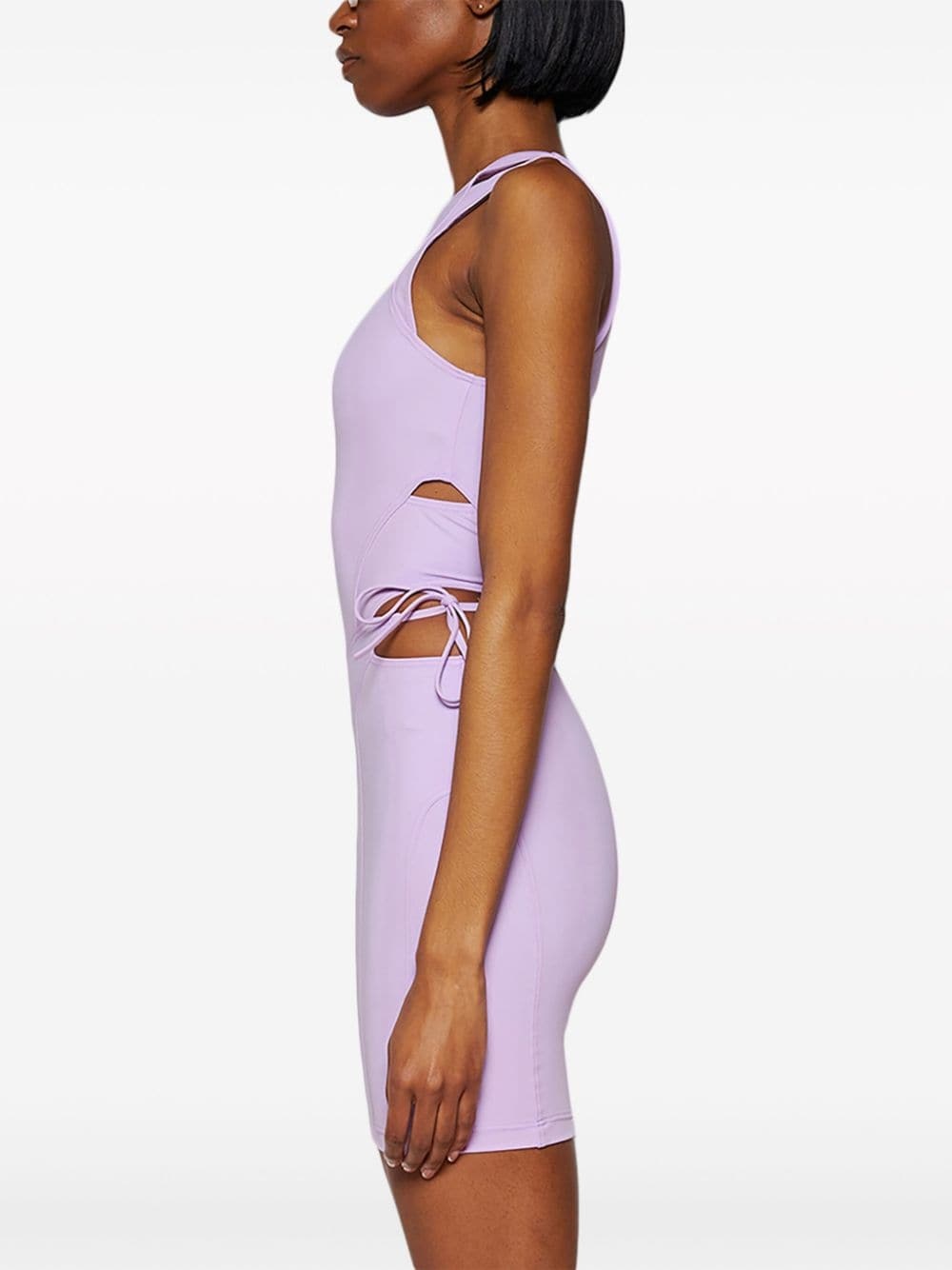 deconstructed bikini minidress - 4