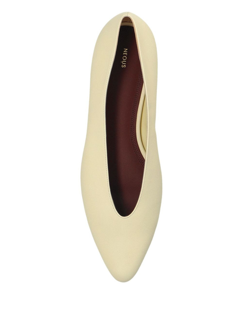 Beid pointed-toe leather ballet flats 3