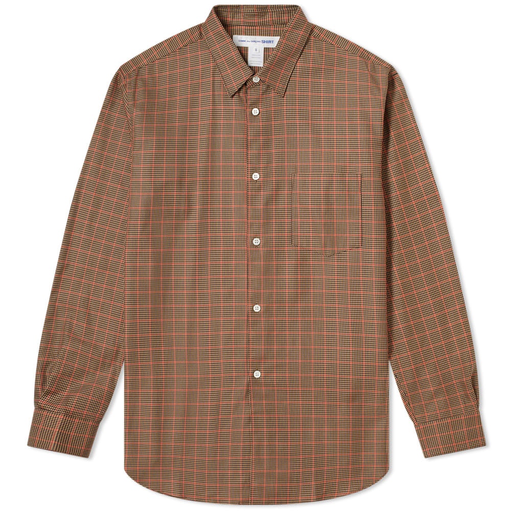 Comme des Garcons SHIRT Poplin Tweed Check Shirt - 1