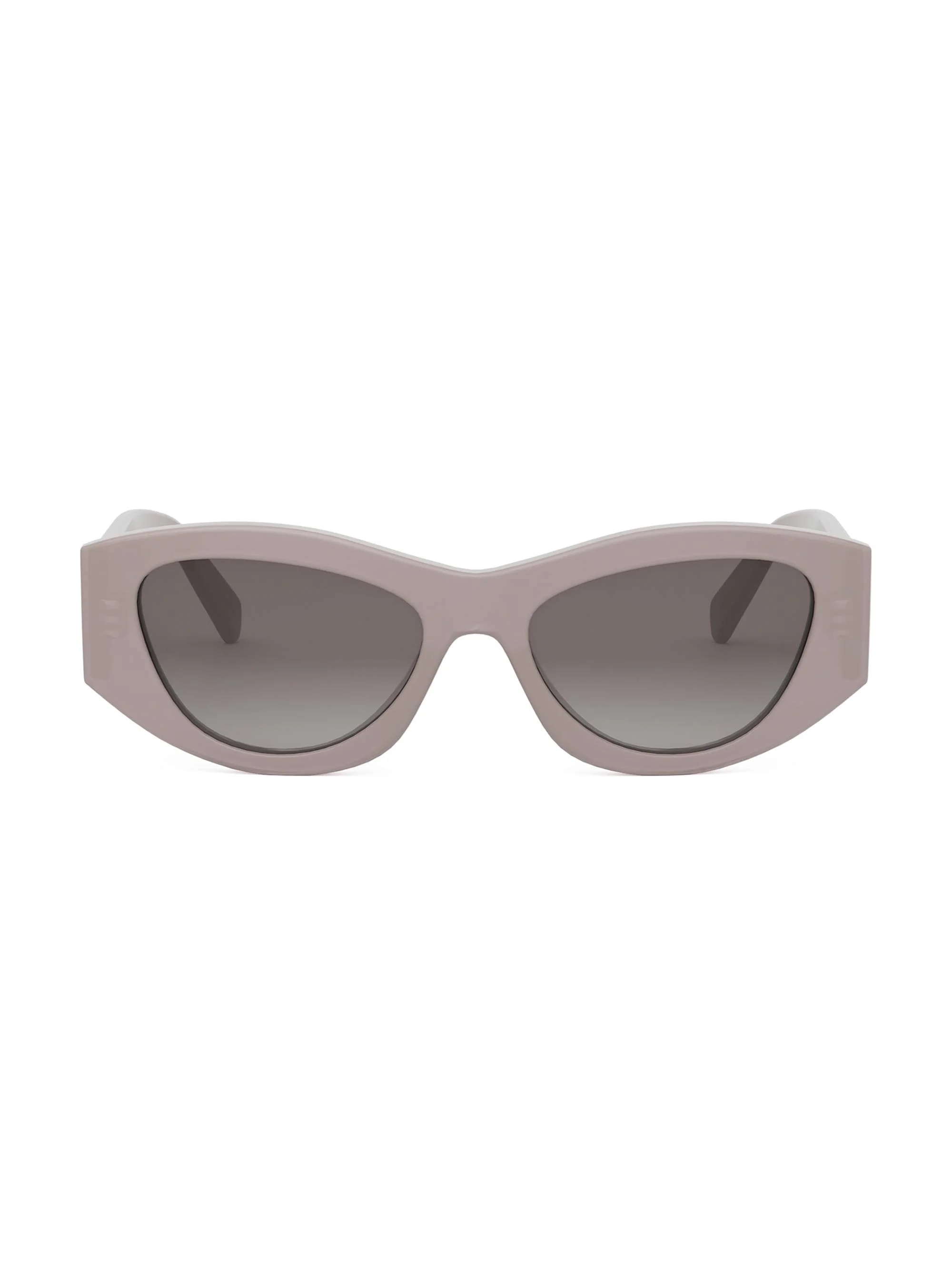 Women's Triomphe 55MM Geometric Sunglasses - Light Brown - 1