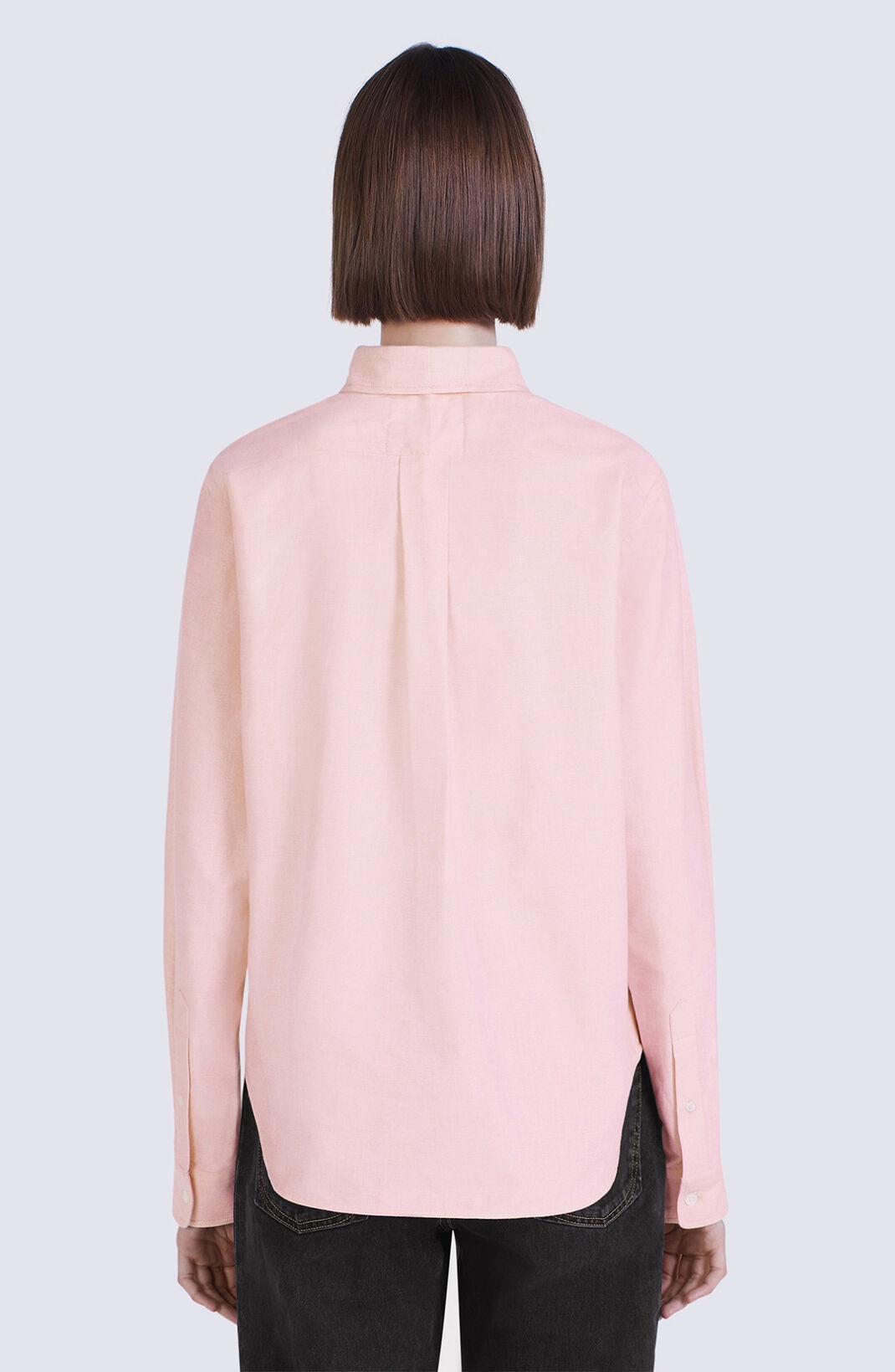 'BOKE FLOWER' crest slim-fit shirt - 6